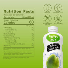CoCo Joy close-up bottle texture highlighting purity and clean taste