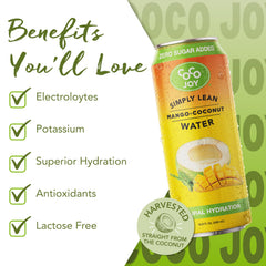 CoCo Joy opened carton displaying pour spout and fresh beverage