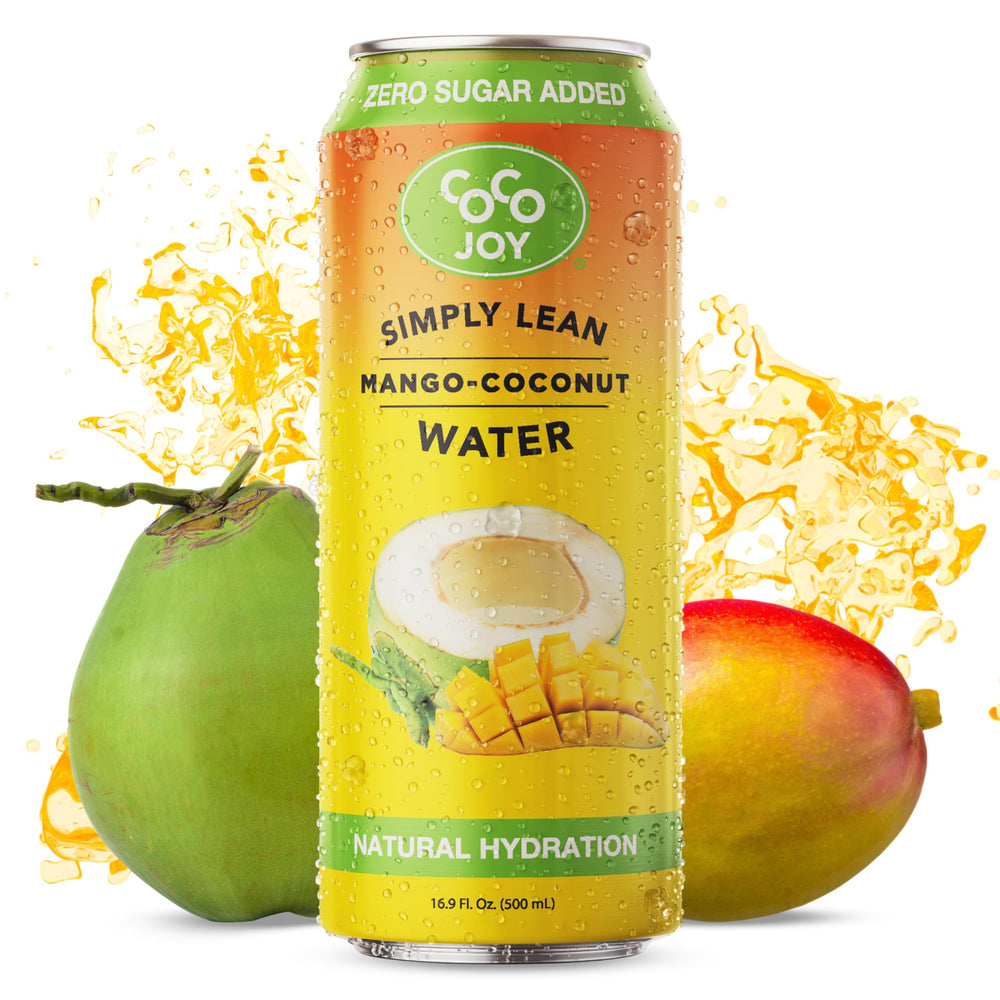 CoCo Joy front packaging showing 12-pack and product benefits