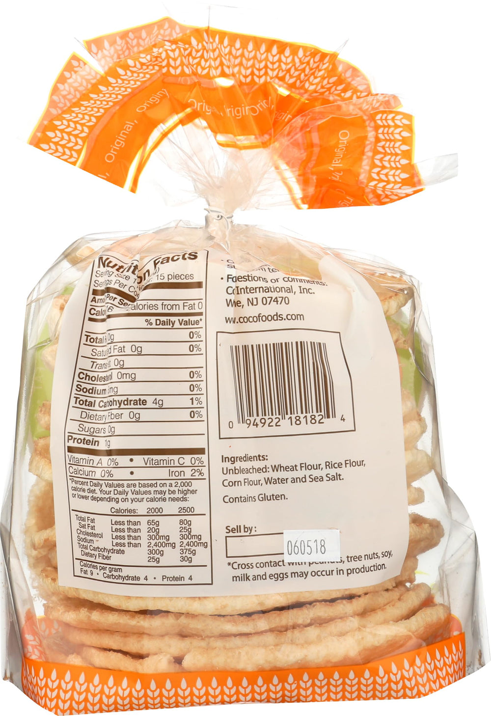 Coco Lite close-up of multigrain texture highlighting airy crunch benefit