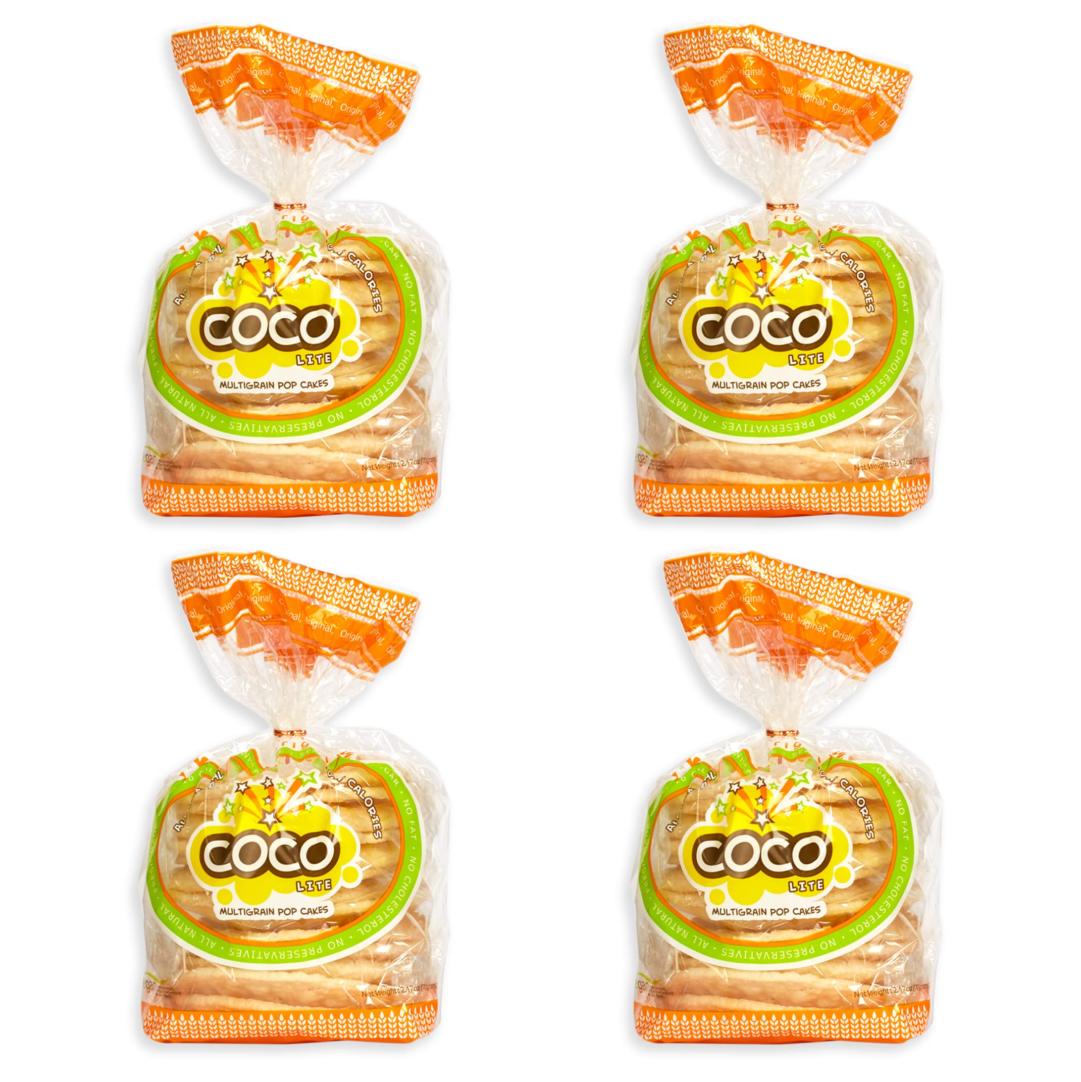 COCO POP SNAX front packaging showing product and benefits