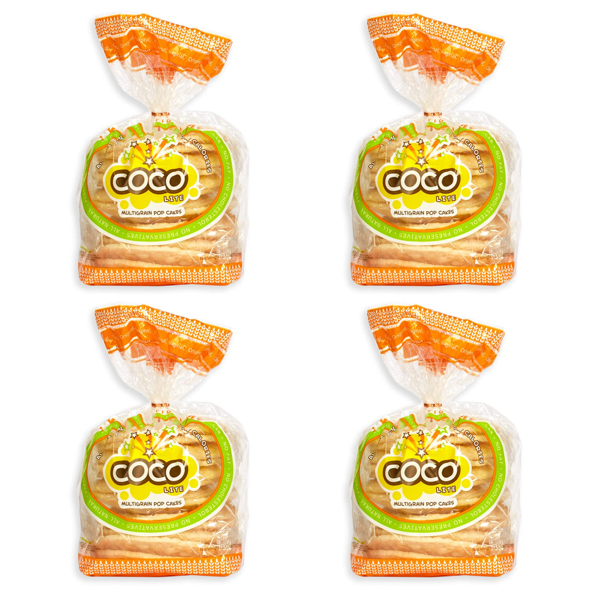 COCO POP SNAX front packaging showing product and benefits