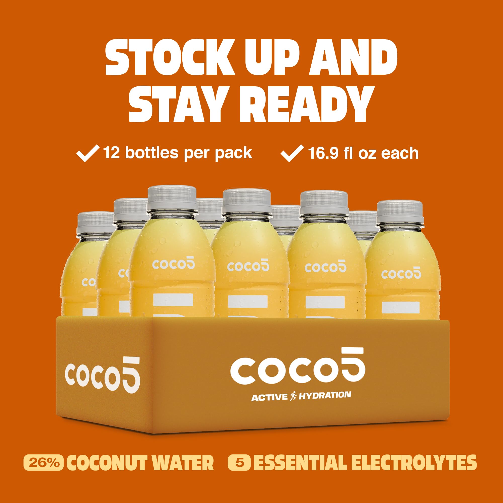 Close-up of Coco5 ingredient list emphasizing simple, real items