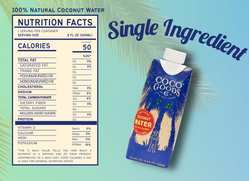 COCOGOODSCO close-up of coconut water pour highlighting clear texture and refreshing look