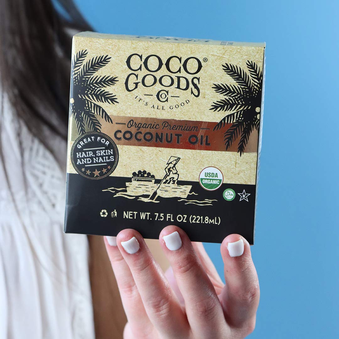 COCOGOODSCO using jar as makeup remover to gently cleanse skin
