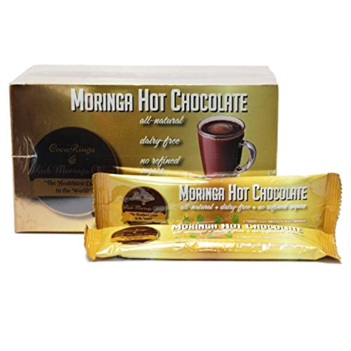 CocoRinga front packaging large box showing label and benefits