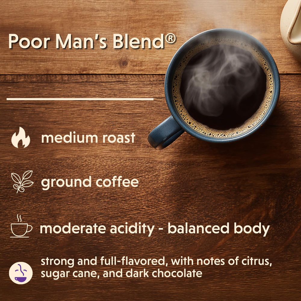 Coffee Bean Direct back label close-up with ingredient and roast details for informed choice