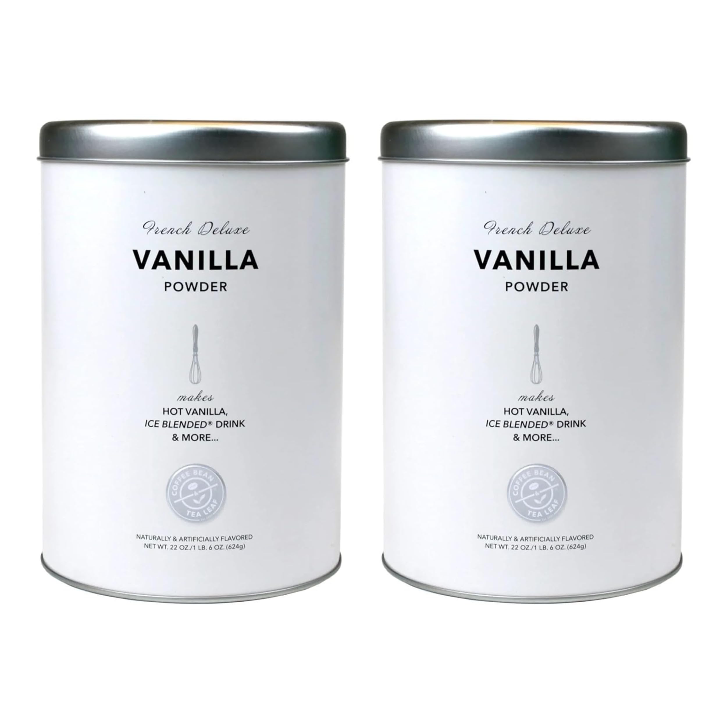 Coffee Bean & Tea Leaf 22oz tin front showing elegant packaging and gift-ready design