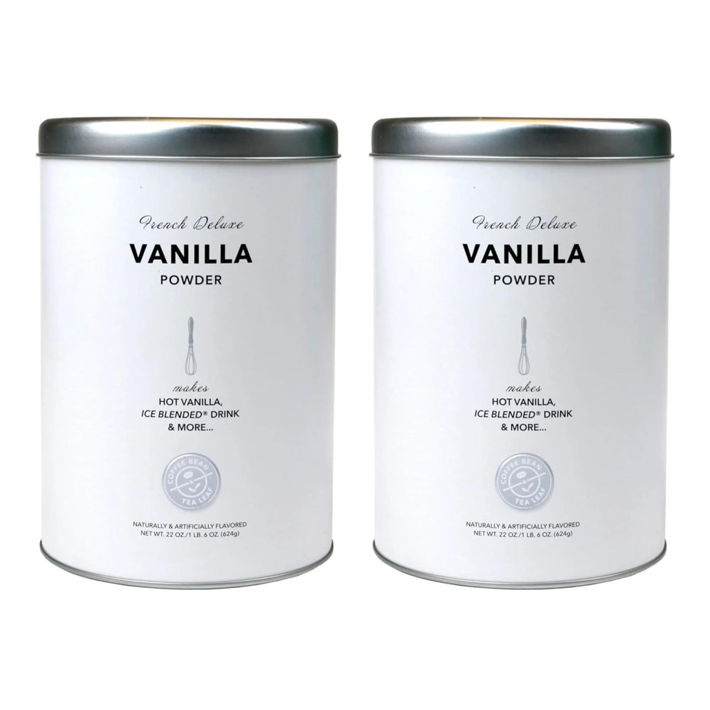 Coffee Bean & Tea Leaf 22oz tin front showing elegant packaging and gift-ready design