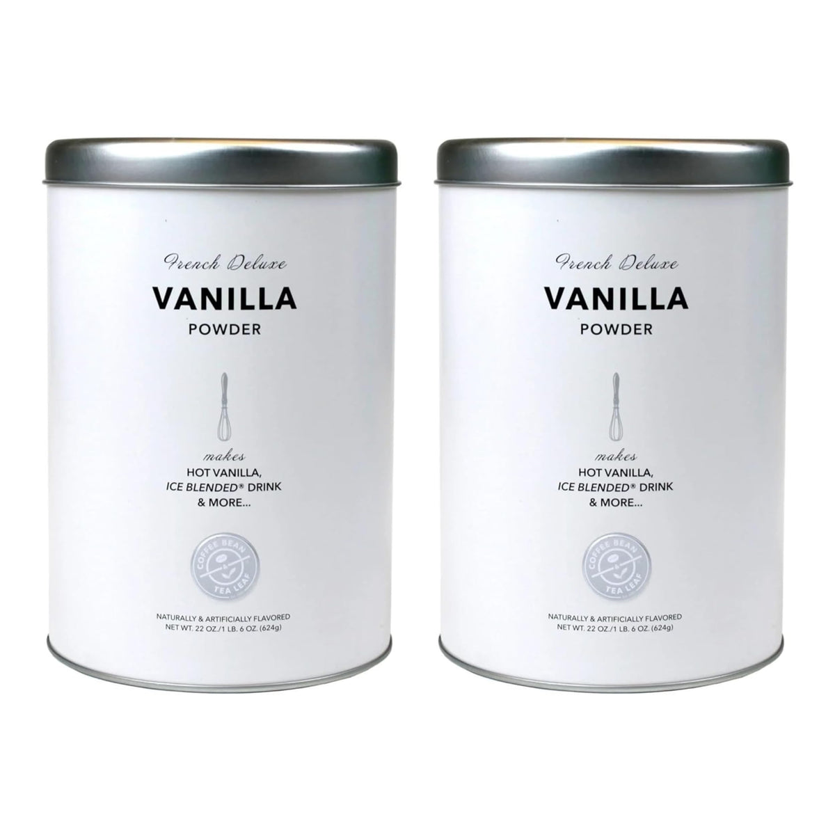 Coffee Bean & Tea Leaf 22oz tin front showing elegant packaging and gift-ready design