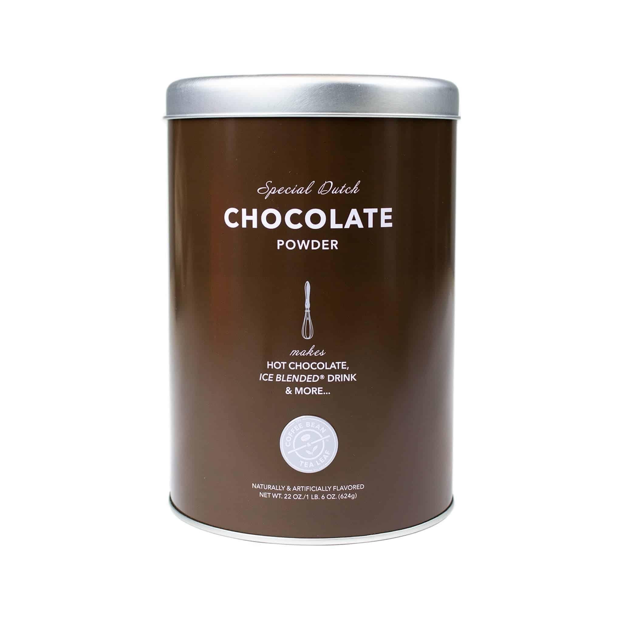 Coffee Bean & Tea Leaf front tin showing 22oz label and premium presentation