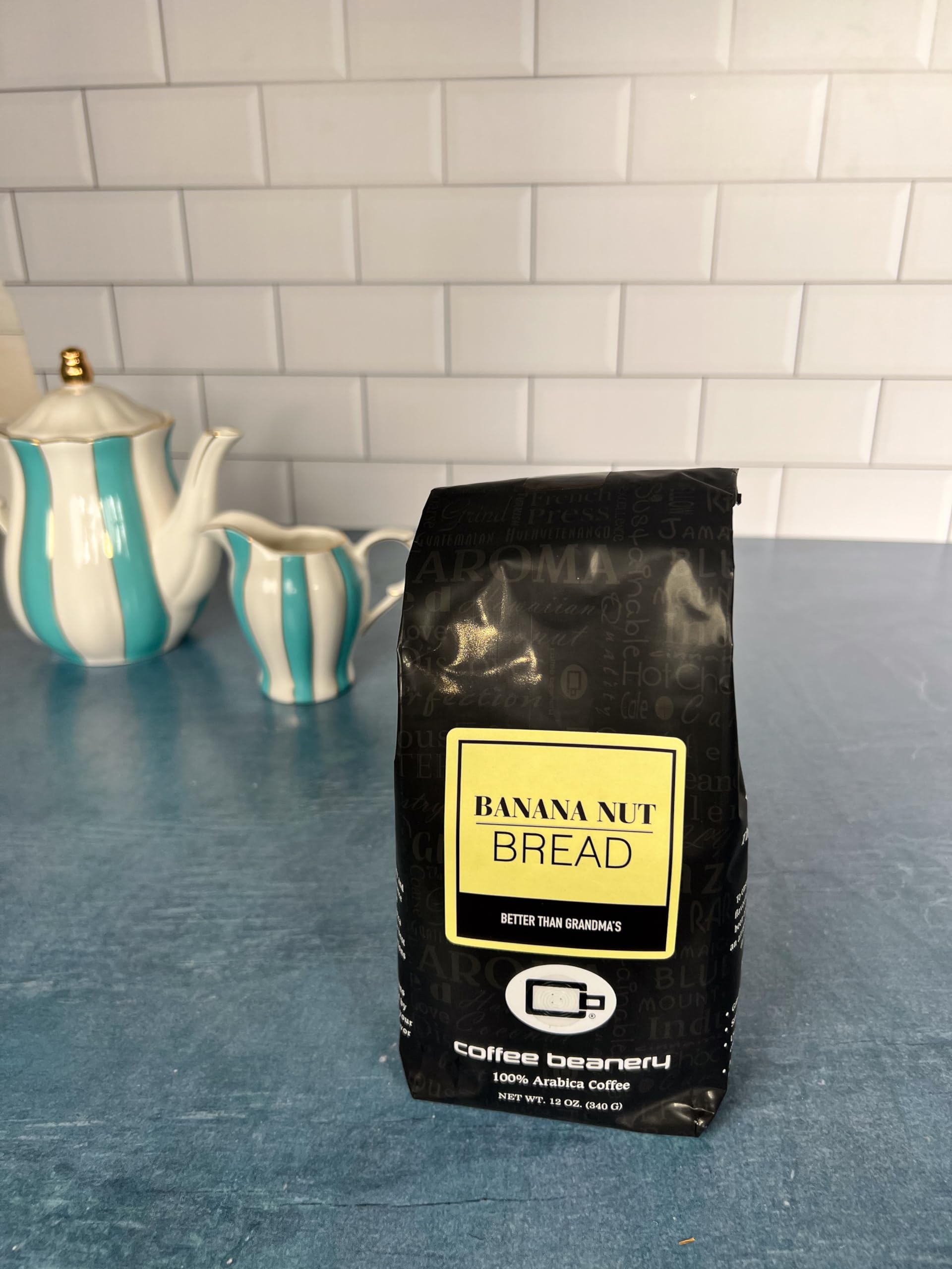Coffee Beanery close-up of medium-roast beans highlighting aroma and freshness