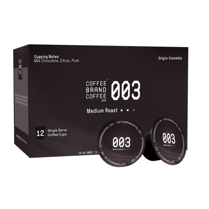Coffee Brand Coffee front packaging showing 12-pack and compatible convenience