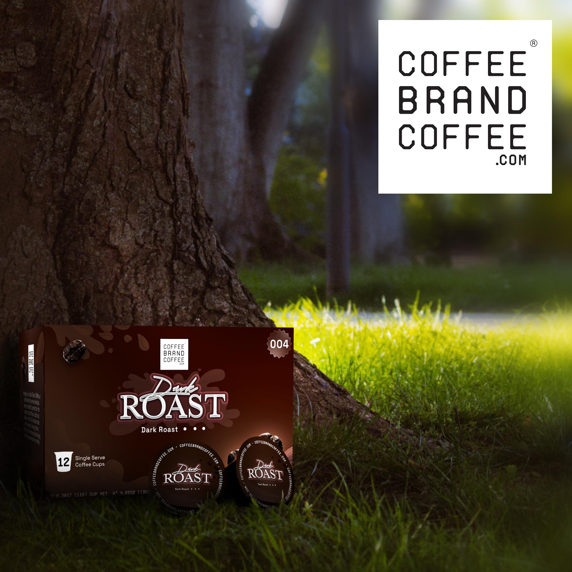 Coffee Brand Coffee single K-Cup pod ready for brewer for fast consistent brewing