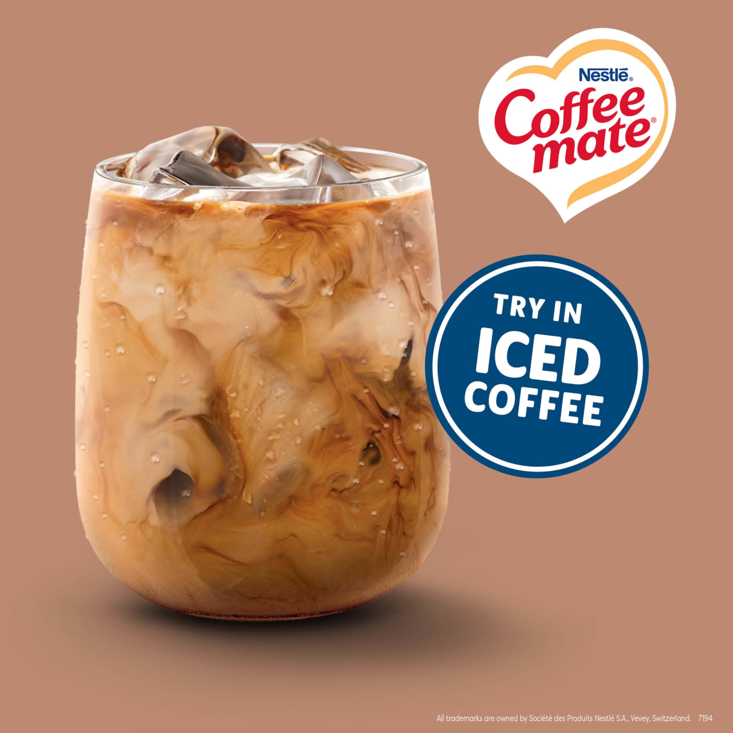 Coffee mate Café Mocha pouring into coffee for quick mocha flavor and smooth blend