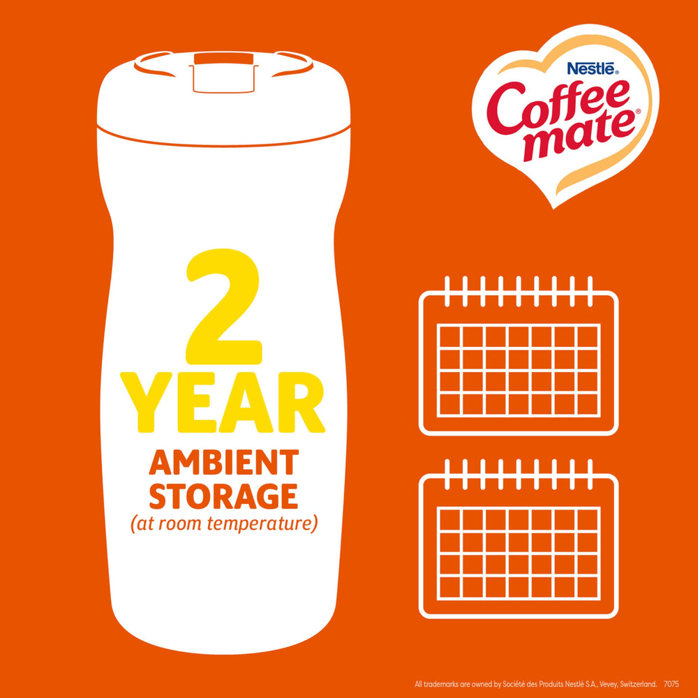Iced coffee with dissolved Coffee mate showing no clumping and even flavor