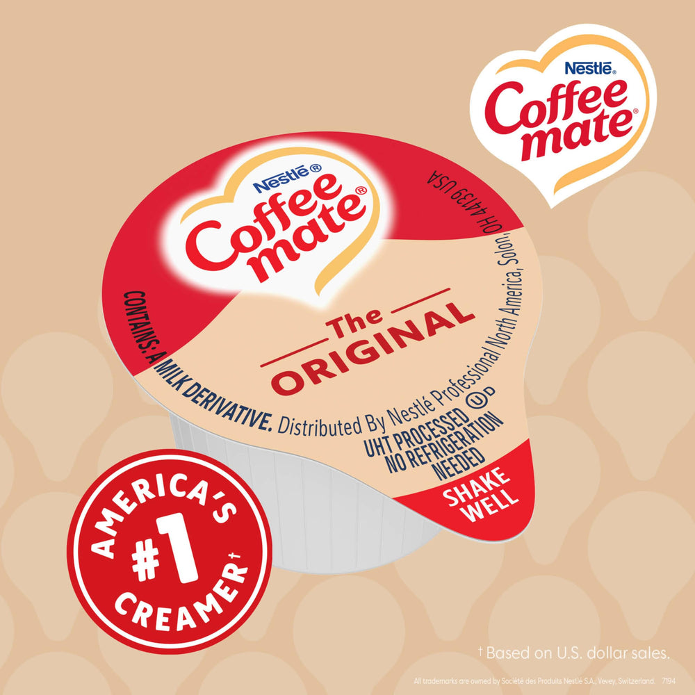 Coffee Mate in office breakroom setup offering hygienic guest service