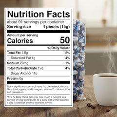 Coffee Rio individually wrapped candies closeup emphasizing freshness and hygiene