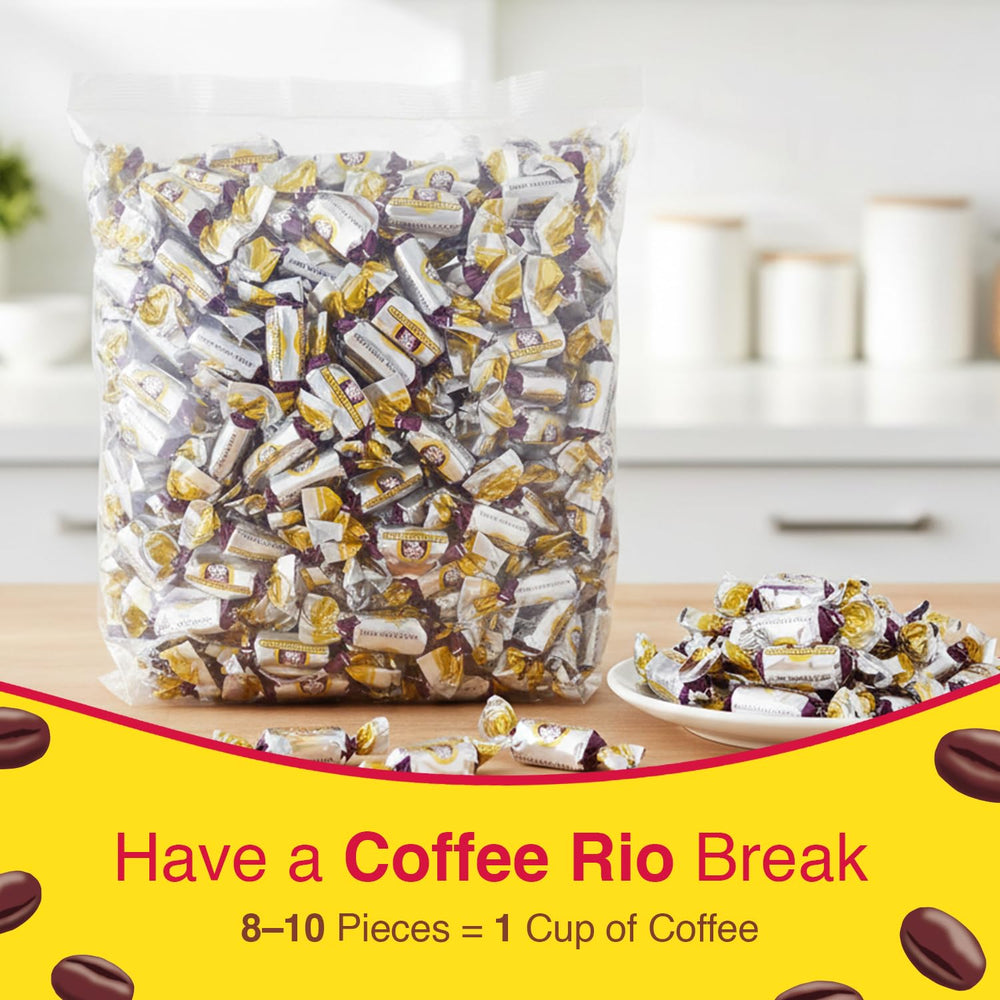 Coffee Rio ingredient label close-up confirming real coffee and kosher certification