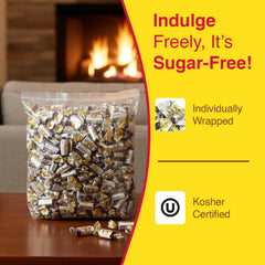 Coffee Rio open bag with candies spilling for easy portioning at events