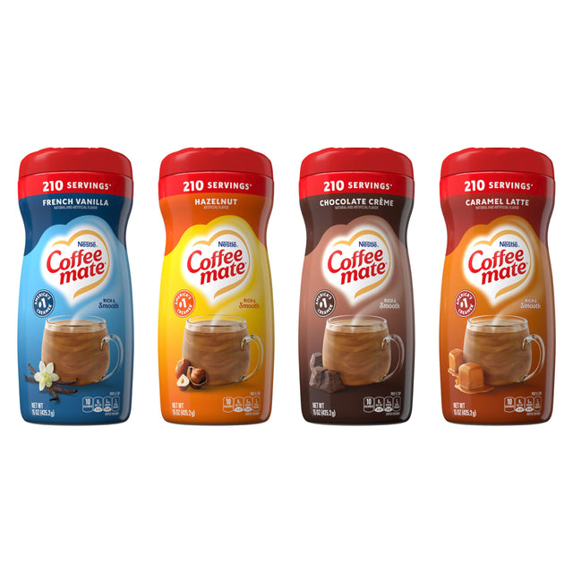 Coffee Mate Powder — 4-flavour variety pack