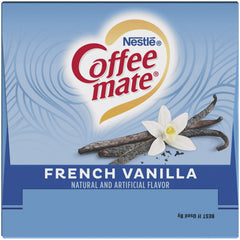Coffee-mate multiple tubs in box demonstrating bulk supply for service