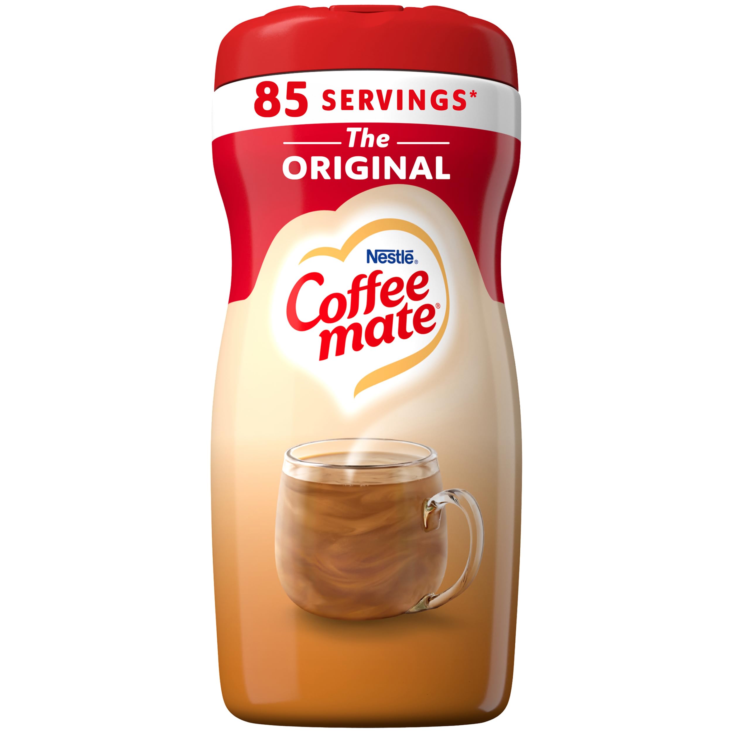 Coffee mate front packaging showing bottle and branding for easy identification