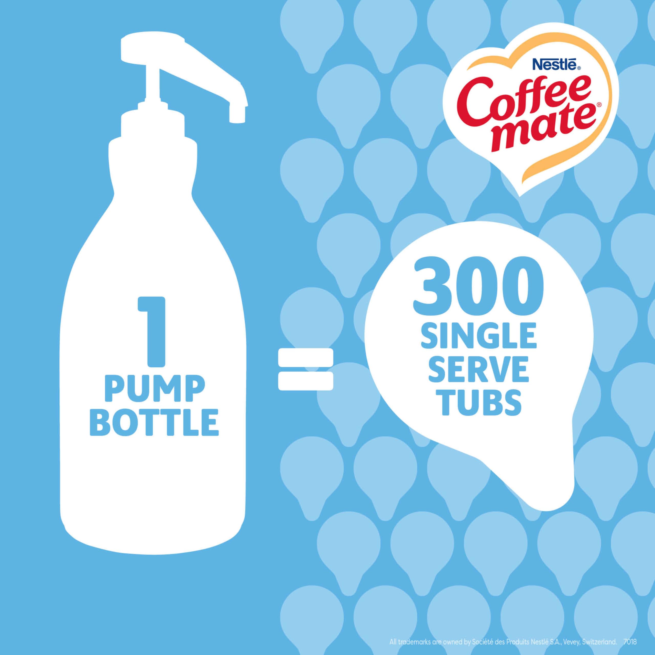 Nestle Coffee mate creamer stream texture demonstrating smooth blending benefit
