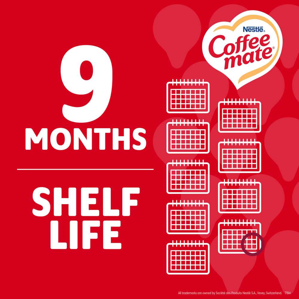 Coffee mate single cup held in hand to show compact size and portion control