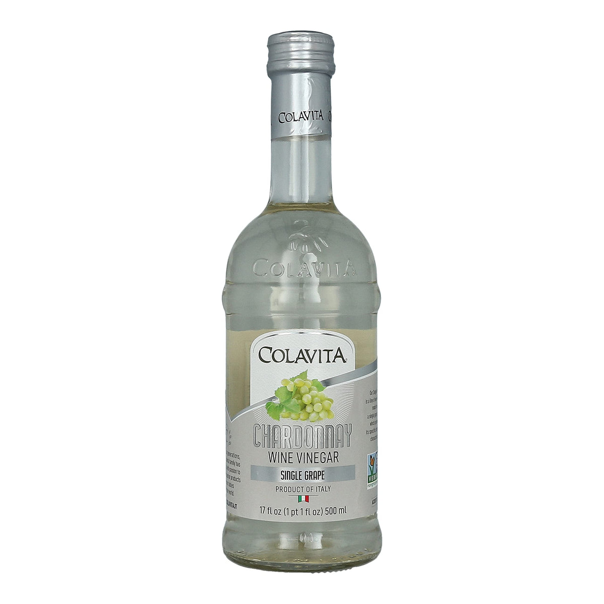 Colavita bottle front showing elegant label and flavor-enhancing vinegar