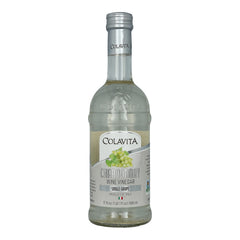 Colavita bottle front showing elegant label and flavor-enhancing vinegar
