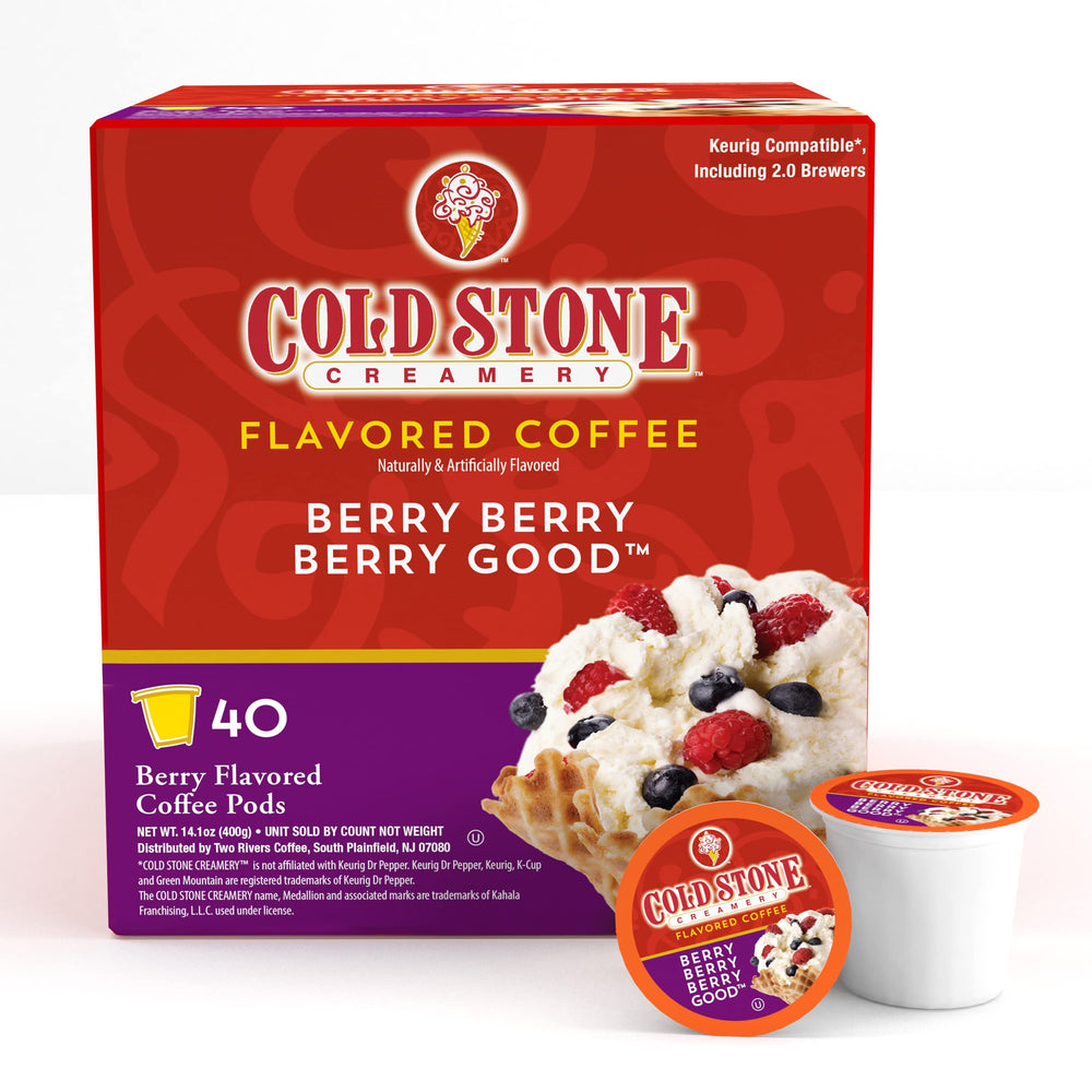 Cold Stone Creamery Beverages pod close-up highlighting capsule detail and flavor clarity
