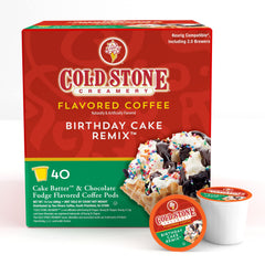 Cold Stone Creamery Beverages single pod close-up highlighting sealed freshness and easy use