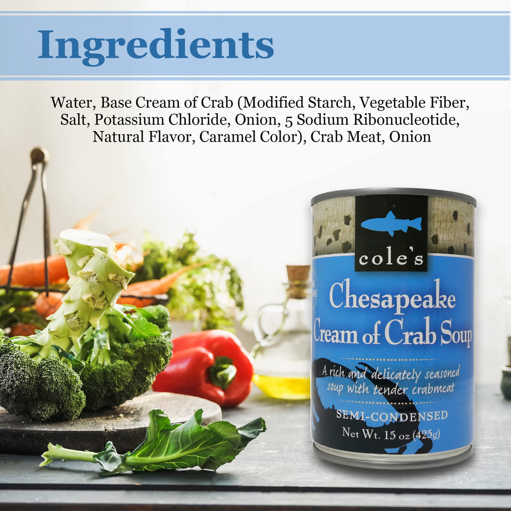 Cole’s soup poured into a bowl showcasing creamy texture and ready-to-serve appeal