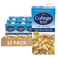 College Inn carton front view showing packaging and brand benefit