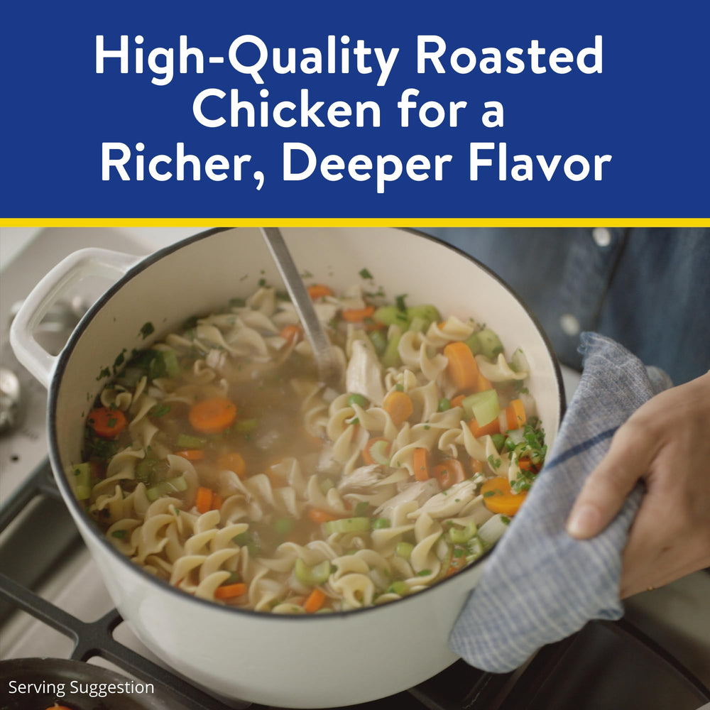 College Inn used in a styled soup dish to illustrate cooking versatility and taste