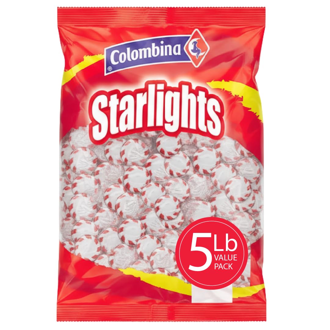 Colombina front packaging showing bulk 80 oz bag and branding benefits