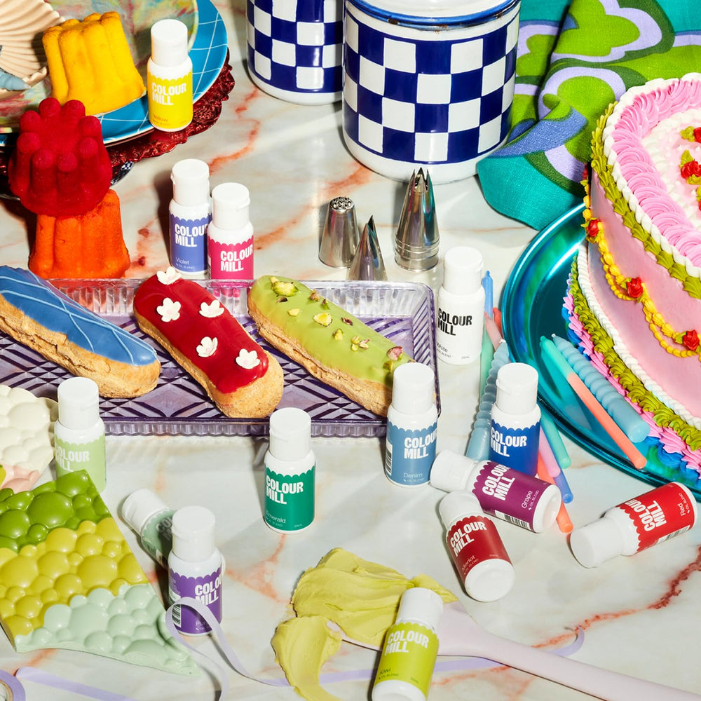 Colour Mill close-up droplet on tip showing concentrated pigment benefit