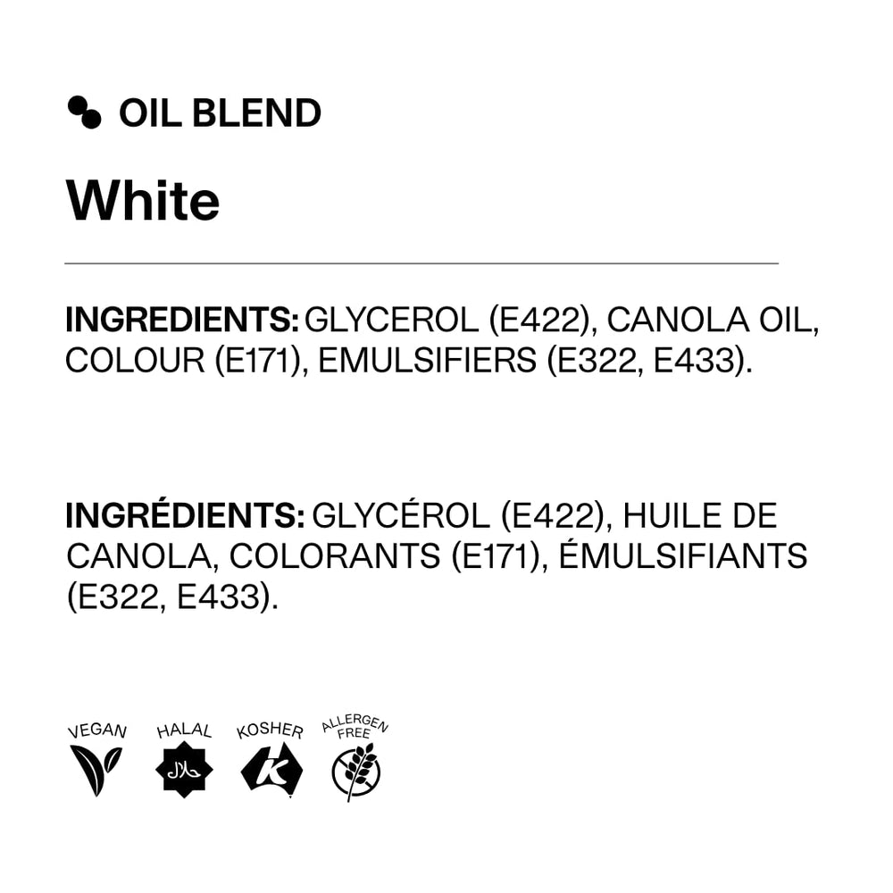 Colour Mill white in a bakery kitchen scene with decorated cake showing professional results