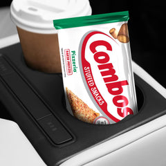 Combos pretzel texture detail highlighting crunchy baked shell