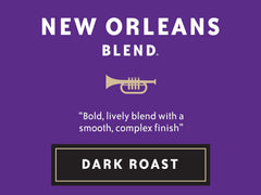 Community Coffee brewed cup steaming with dark roast richness and aroma benefit