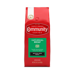 Community Coffee front packaging showing 32 oz bag and brand clarity for confident purchase