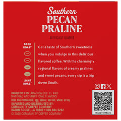 Community Coffee roasted ground beans texture representing rich Arabica flavor