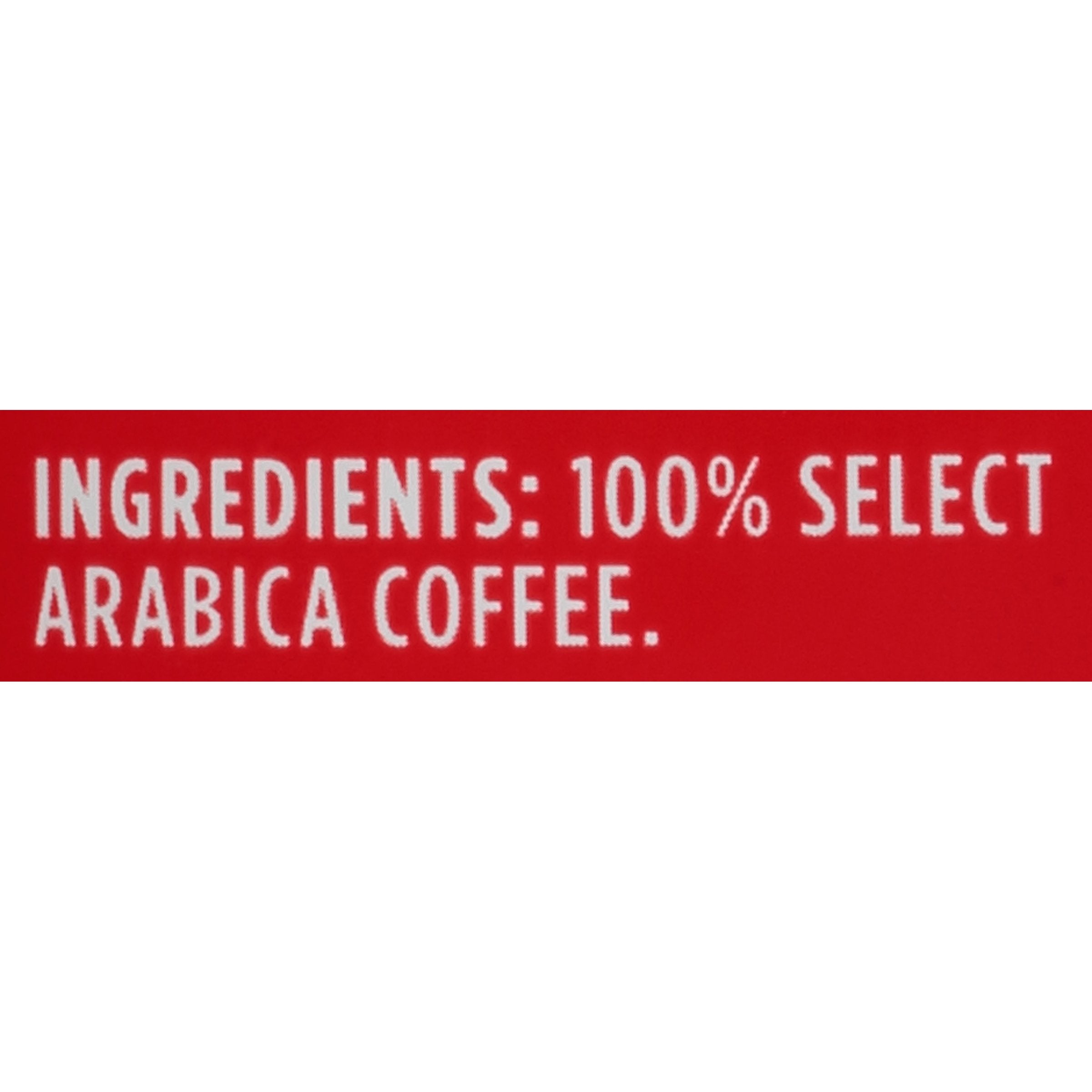 Community Coffee packaging detail with freshness seal indicating protected flavor