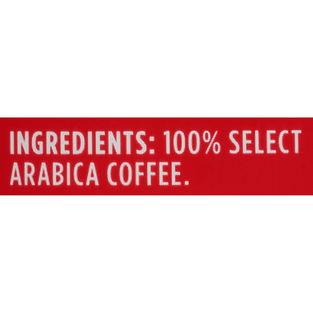 Community Coffee packaging detail with freshness seal indicating protected flavor