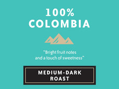 Community Coffee grounds pouring into a drip filter illustrating easy brewing and freshness