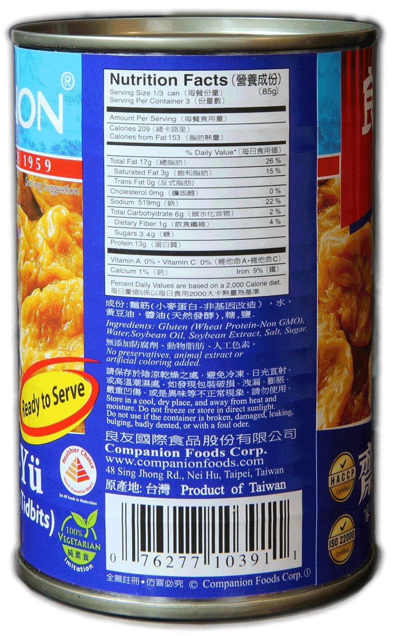Companion seitan in stir-fry bowl demonstrating quick meal-ready protein benefit