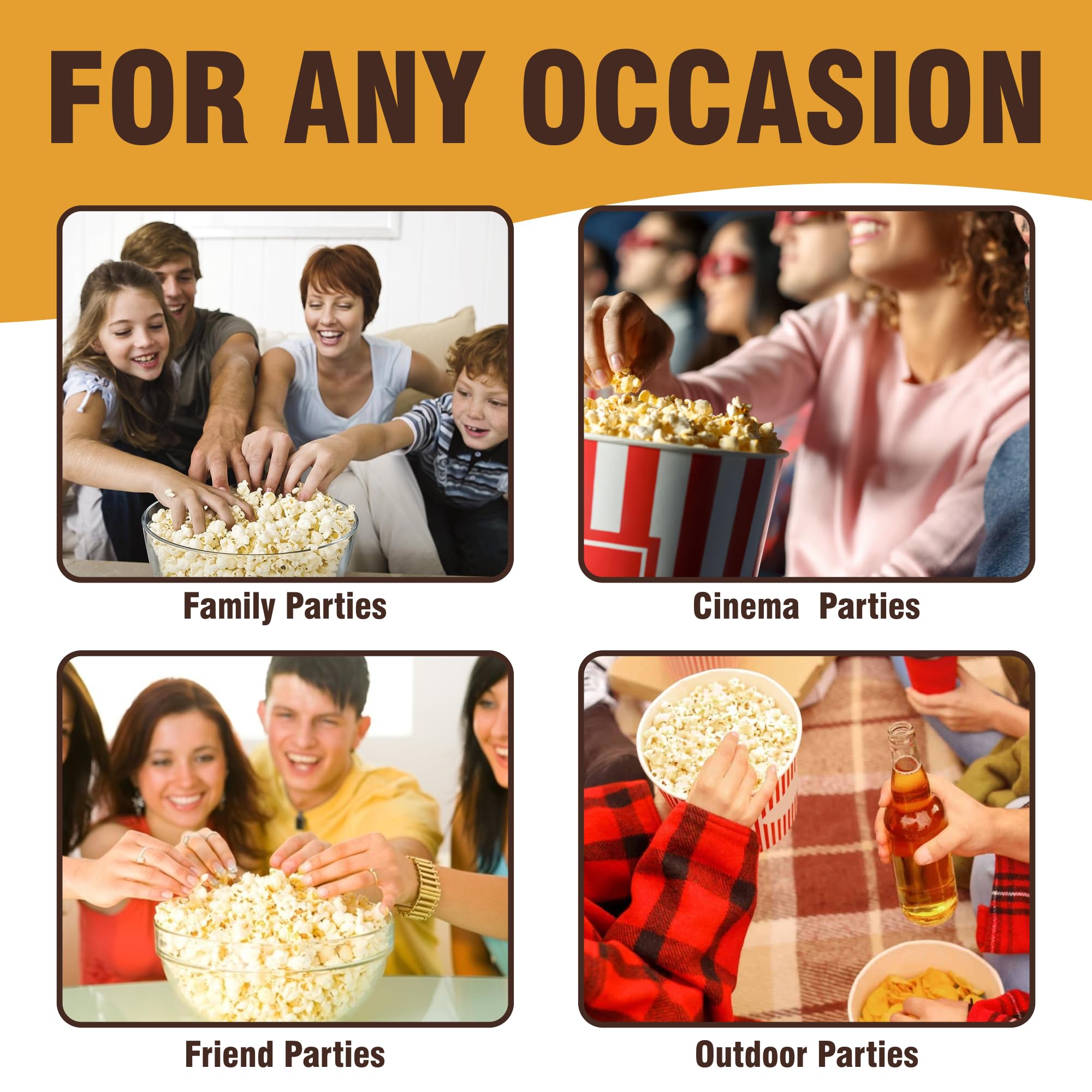 Concession Essentials fine-grain Flavacol texture close-up showing even adhesion for consistent flavor