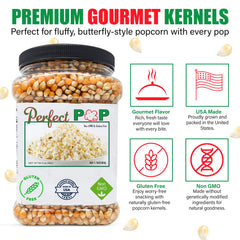 Concession Essentials in-popcorn-popper action demonstrating fast, even popping performance