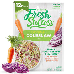 Concord Foods front packet image showing brand and quick coleslaw benefit